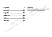 Ericsson HBH-20 Manual De Instrucciones