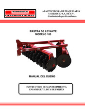 AMSSA INTERNATIONAL 185 Manual Del Dueño