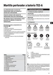 Hilti TE 2-A Guia De Inicio Rapido