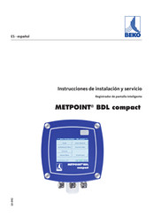 Beko METPOINT BDL compact Instrucciones De Instalación Y Servicio