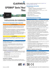 Garmin GPSMAP 7400 Serie Instrucciones De Instalación