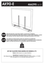 Avf AK90 Manual Del Usuario