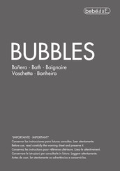 bebeduE BUBBLES Instrucciones De Uso