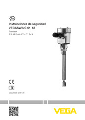 Vega SWING 61 Instrucciones De Seguridad