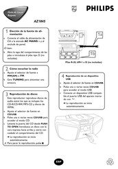 Philips AZ1845 Guia De Inicio Rapido