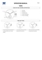 Tmi VD78 Operación Manual