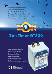 Dazon Zon GT300 Instrucciones Para El Manejo