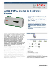 Bosch AMC2 DCUA Guia De Inicio Rapido