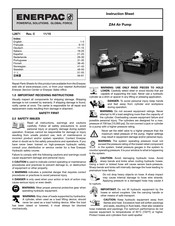 Enerpac ZA4208TXQRU105 Hoja De Instrucciones