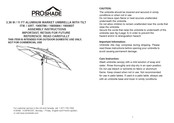 PROSHADE 1900684 Instrucciones De Ensamblado