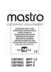 Mastro MPF 4 Instrucciones De Uso