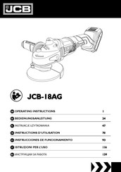 JCB 18AG Instrucciones De Funcionamiento