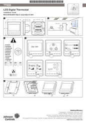 Johnson Controls T7601-TF20 Serie Guia De Instalacion