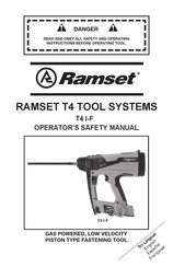 RAMSET T4 I-F Manual Del Operador