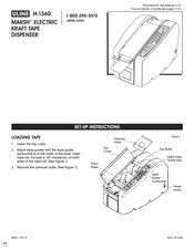 Uline MARSH H-1360 Manual De Instrucciones