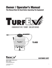 TurfEx TL40D Manual De Propietario / Operario