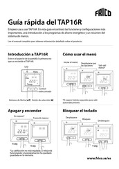 Frico TAP16R Guía Rápida