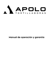 apolo 65 T/M Manual De Operación Y Garantía