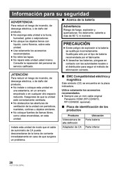 Panasonic HC-V100 Manual Del Usuario