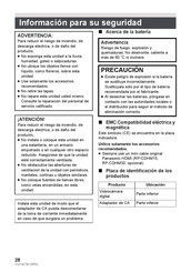 Panasonic HC-V10 Manual Del Usuario