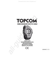 Topcom HBM Sensor Watch 2002 Manual De Usuario