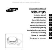 Samsung SOC-920 Manual De Instalación