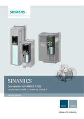 Siemens SINAMICS G120 Inicio Rápido
