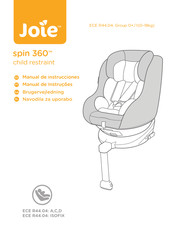 Joie spin 360 Manual De Instrucciones