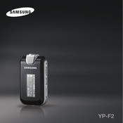 Samsung YP-F2 Manual Del Usuario