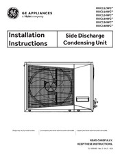 GE Haier UUC112WC Serie Instrucciones De Instalación