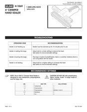 Uline H-1069 Manual Del Usuario