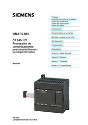 Siemens SIMATIC NET CP 243-1 IT Manual