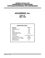 Accuspray 93-116 Manual General