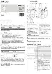 Festo OVEM Serie Instrucciones