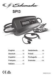 Schumacher Electric SPI3 Manual Del Propietário