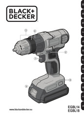 BLACK&DECKER EGBL14 Manual De Instrucciones