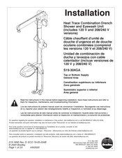 Bradley S19-304GA Manual Del Instalacion