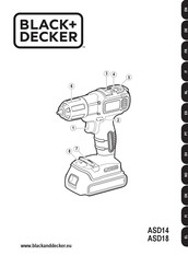 Black+Decker ASD14 Traducción De Las Instrucciones Originales