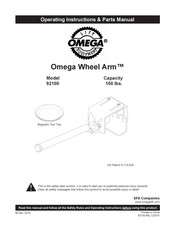 Omega 92100 Instrucciones De Funcionamiento Y Manual De Piezas