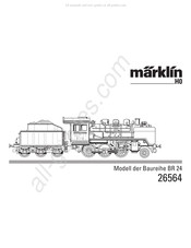 marklin 26564 Manual De Instrucciones