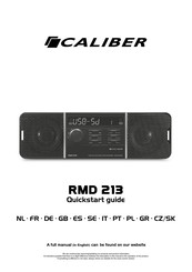 Caliber RMD 213 Guia De Inicio Rapido