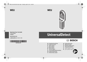 Bosch UniversalDetect Manual Original