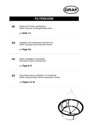 Graf 330299 Instrucciones Para La Instalación Y El Montaje