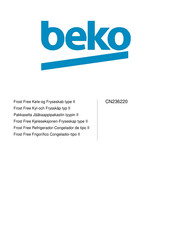 Beko CN236220 Manual De Instrucciones