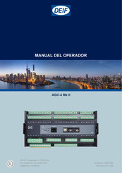 Deif AGC-4 Mk II Manual Del Operador