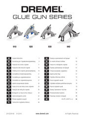 Dremel 920 Traducción De Las Instrucciones Originales