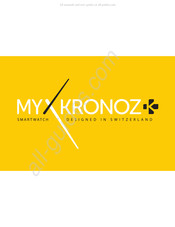 Mykronoz ZeCircle Manual De Instrucciones