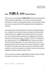 Fora D30 Manual Del Usuario