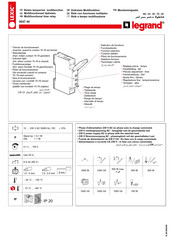 Legrand LEXIC 0047 44 Manual De Instrucciones