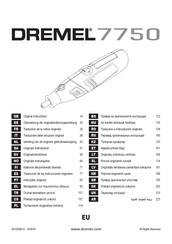 Dremel 7750 Traducción De Las Instrucciones Originales